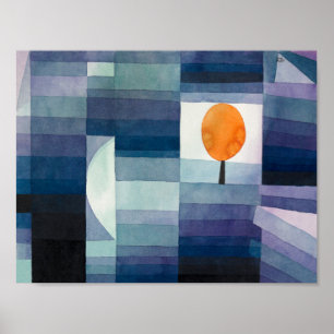 Der Vorbote des Herbstes   Paul Klee Poster