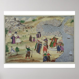 Der vorhergesagte Fall Konstantinopels aus dem Bil Poster