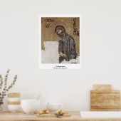 Der Vorläufer des byzantinischen Mosaikisten Poster (Küche)