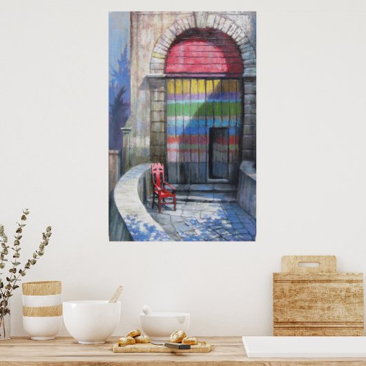 DER VORMITTAGE-VORSITZ POSTER (Küche)