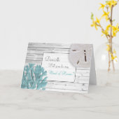 Der Vorschlag für eine Trauzeugin Karte (Gelbe Blume)