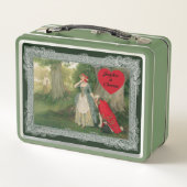 Der Vorschlag von Sir James Dromgole Linton Metall Brotdose (Rückseite)