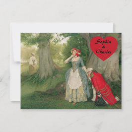 Der Vorschlag von Sir James Dromgole Linton Postkarte