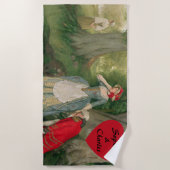 Der Vorschlag von Sir James Dromgole Linton Strandtuch (Vorderseite)