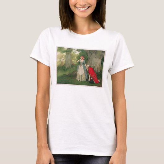 Der Vorschlag (w/c auf Papier) T-Shirt (Vorderseite)