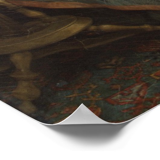 Der Vorschlag - William Bouguereau Poster (Ecke)