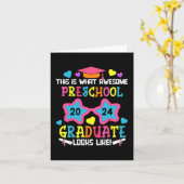 Der Vorschulabschluss sieht aus wie der Cl 2024-Ab Karte (Gelbe Blume)