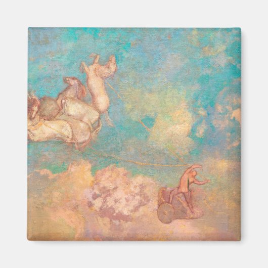 Der Vorsitz von Apollo 1905 von Odilon Redon Magnet (Vorne)