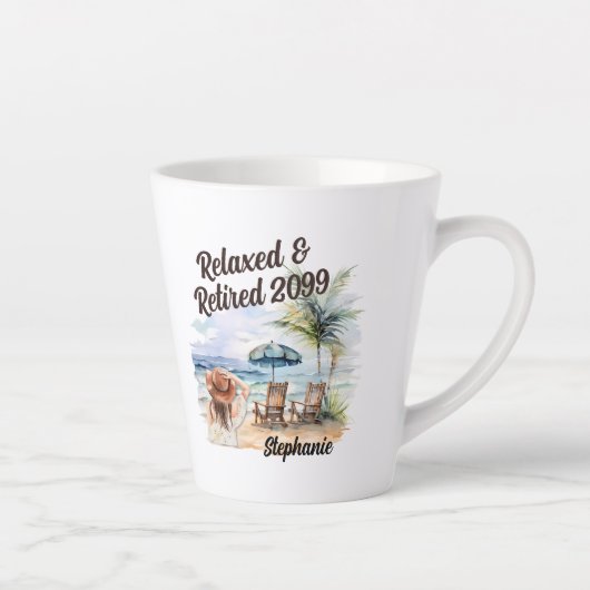 Der Vorsitzende des Strandes für das Ruhestand Milchtasse (Rechts)