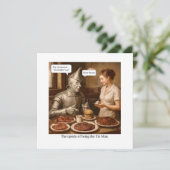 Der Vorteil, der Zinn-Mensch zu sein Einladung (Stehend Vorderseite)