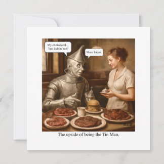 Der Vorteil, der Zinn-Mensch zu sein Einladung