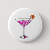 Der Vortrag der Stadt: Pammy Cocktail Button (Vorderseite)
