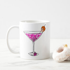 Der Vortrag der Townie: Pammy Cocktail Coffee Tass Kaffeetasse