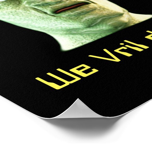 Der Vril Poster (Ecke)