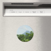 Der Vulkan Arenal, Costa Rica. Magnet (In Situ (Geschirrspüler))