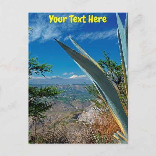 Der Vulkan Cotopaxi, Ecuador Postkarte (Vorderseite)