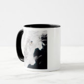 Der Vulkan Shiveluch in Kamtschatka Krai, Russland Tasse (Vorderseite Links)