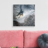 Der Vulkan Shiveluch in Russland Leinwanddruck (Insitu (Wohnzimmer))