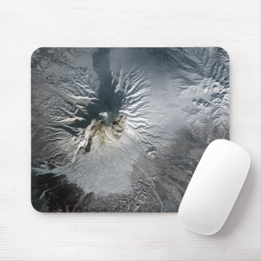 Der Vulkan Shiveluch in Russland Mousepad (Mit Mouse)