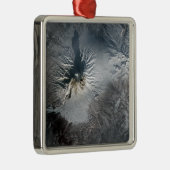 Der Vulkan Shiveluch in Russland Silbernes Ornament (Rechts)