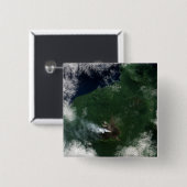 Der Vulkan Ulawun New Britain Summit Button (Vorne & Hinten)