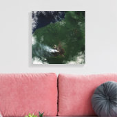 Der Vulkan Ulawun New Britain Summit Leinwanddruck (Insitu (Wohnzimmer))