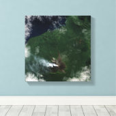 Der Vulkan Ulawun New Britain Summit Leinwanddruck (Insitu (Holzboden))