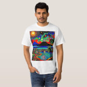 Der Vulkanbrunnen T-Shirt (Vorne ganz)