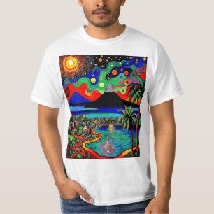 Der Vulkanbrunnen T-Shirt