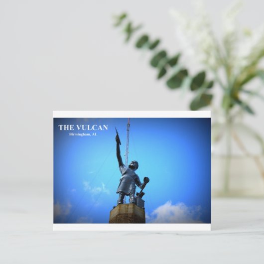DER VULKANSTAAT POSTKARTE (Stehend Vorderseite)