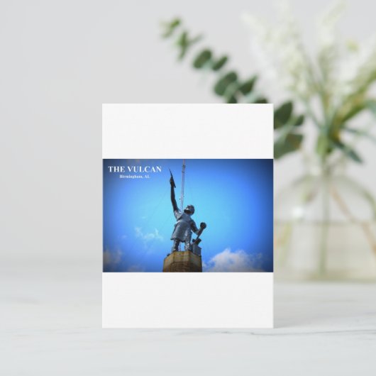 DER VULKANSTAAT POSTKARTE (Stehend Vorderseite)