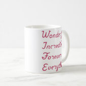 Der W.I.F.E-Becher Kaffeetasse (VorderseiteRechts)