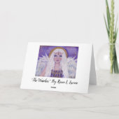 Der Wachengel von Renee Lavoie Karte (Rückseite)