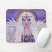 Der Wachengel von Renee Lavoie Mousepad (Mit Mouse)