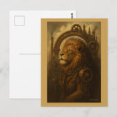 Der Wachmann der Arche - Postkarte Steampunk (Vorne/Hinten)