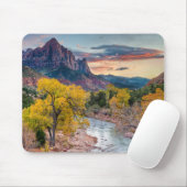 Der Wachmann im Herbst Mousepad (Mit Mouse)