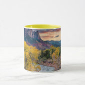 Der Wachmann im Herbst Tasse (Zentrum)