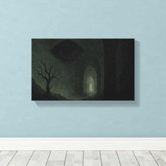 Der Wachmann im Hollow Gate Leinwanddruck (Insitu (Holzboden))