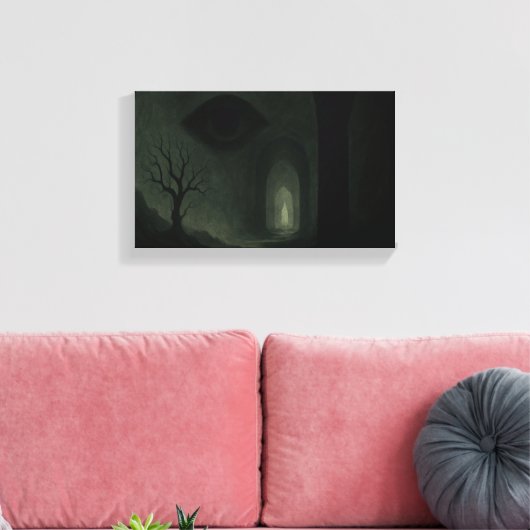 Der Wachmann im Hollow Gate Leinwanddruck (Insitu (Wohnzimmer))