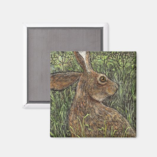 Der Wachmann Magnet (Vorderseite/Rückseite)