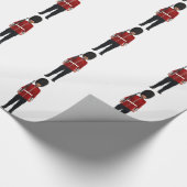 Der Wachposten der Königin Geschenkpapier (Ecke)