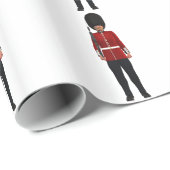 Der Wachposten der Königin Geschenkpapier (Rolleneckpunkt)