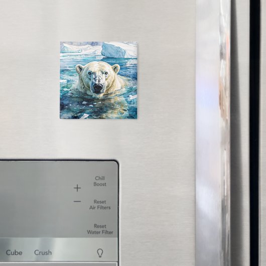 Der wachsame Eiswächter Magnet (In Situ (Kühlschrank))