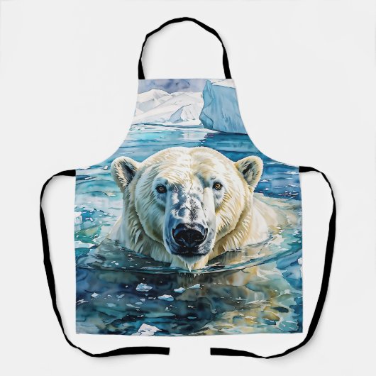 Der wachsame Eiswächter Schürze (Vorderseite)