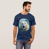 Der wachsame Eiswächter T-Shirt (Vorne ganz)