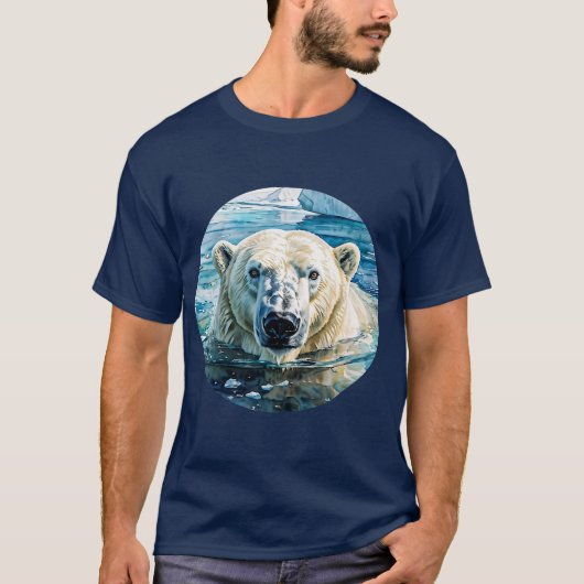 Der wachsame Eiswächter T-Shirt (Vorderseite)