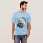 Der wachsame Eiswächter T-Shirt (Vorne ganz)