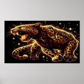 Der wachsende Goldene Tiger Poster (Vorne)