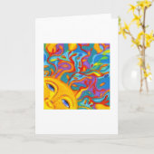 Der wachsende Sun Karte (Gelbe Blume)