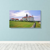 Der Wächter bei Beavertail Canvas Print Leinwanddruck (Insitu (Holzboden))